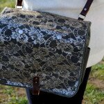 DIY – Vintage Military Medic Bag Makeover / Lace Bag